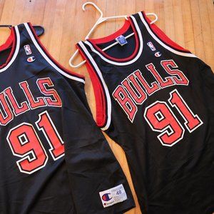 Basketball Shirt Bulls #91 Rodman (2)